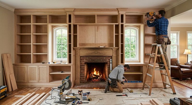 Bookcase Construction in Alexandria, VA