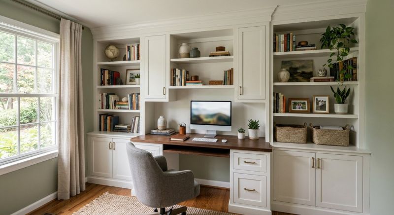 Custom Desk Installation in Fairfax, VA
