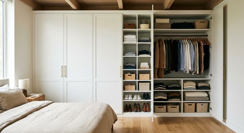 Mudroom Shelving Installation in Raleigh, NC