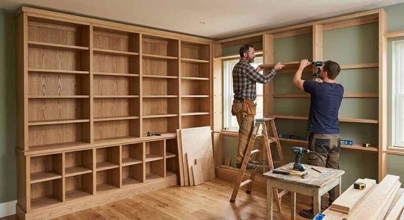 Mudroom Shelving Installation in Alexandria, VA