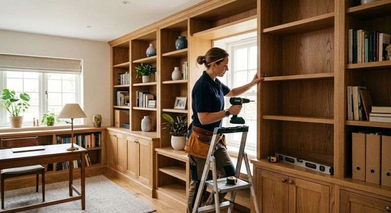 Mudroom Shelving Installation in Charlotte, NC